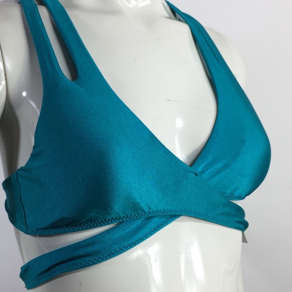 Becca Strappy Lace Up Back Bikini Top - Picture 6 of 15